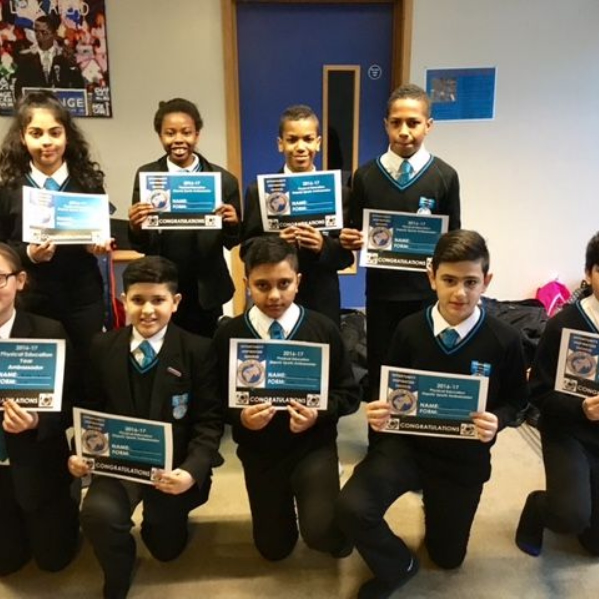 Wexham School - Year 7 Sports Ambassadors